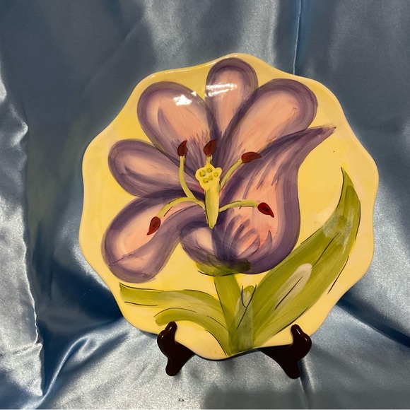 Le Jardin Ambiance Collection 10.5” Plate - Picture 2 of 3